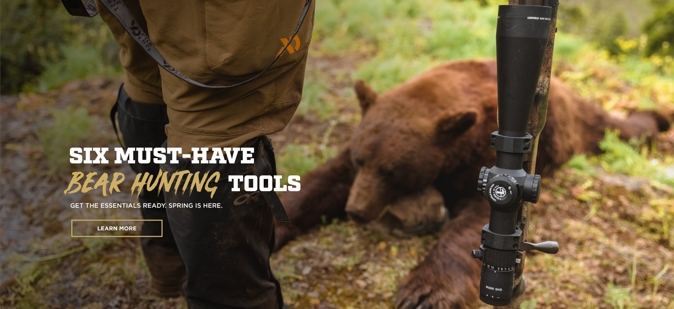 Blog: 6 Essential Spring Bear Hunting Tools