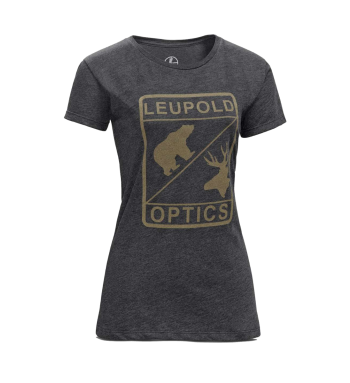 SS L Optics Tee W Graphite Heather