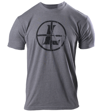 Distressed Reticle Tee Graphite Heather L