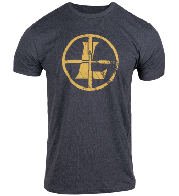 Distressed Reticle Tee Charcoal Heather M