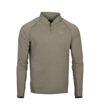 Front view of Covert Pro 1/4 Zip, offering UPF Protection and ultimate comfort wherever you go. 