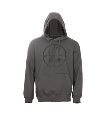 Distressed Reticle Hoodie Gunmetal S