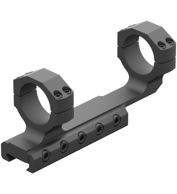 Left angle view of Mark AR 30mm AR Mount for AR rifles and carbines. 