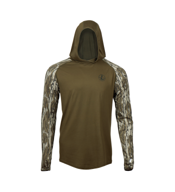 LS Logo Hoodie Mossy Oak Bottomland/Shadow Brown M