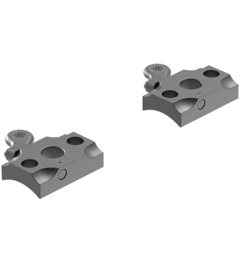 Angled view of QR Browning AB3 Matte 2-pc, a Quick Release mount.