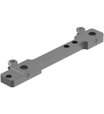 Angled view of QR Marlin 1895/336 1-pc, a Quick Release mount. 