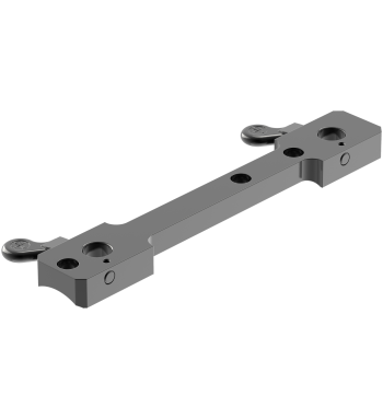 Angled view of QR Remington 7400/7600 1-pc, a quick release mount. 