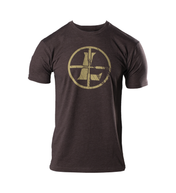 Distressed Reticle Tee Espresso Heather M