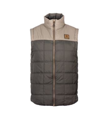 Santiam Insulated Vest Gunmetal/Shadow Tan  XXL