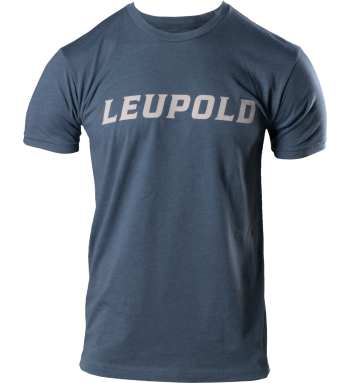 Leupold Wordmark Tee Indigo Heather M