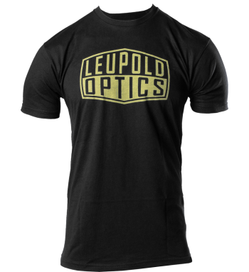 Men's Gold Badge Black Premium Tee