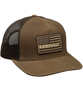 Flag Waxed Canvas Trucker Hat