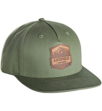 Mountain Leather Patch Hat