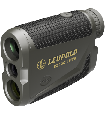 Front angled view Leupold RX-1400 Rangefinder.