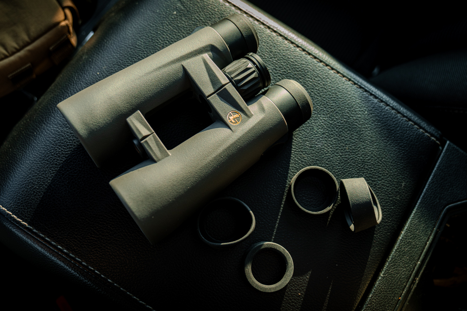 Up-close product image of the new Leupold BX-4 Pro Guide HD Gen 2 Binoculars with interchangeable eyecups