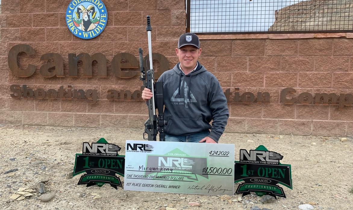 Leupold Pro Shooter Morgun King Wins NRL Season Championship Match and 2021-2022 NRL Season Title