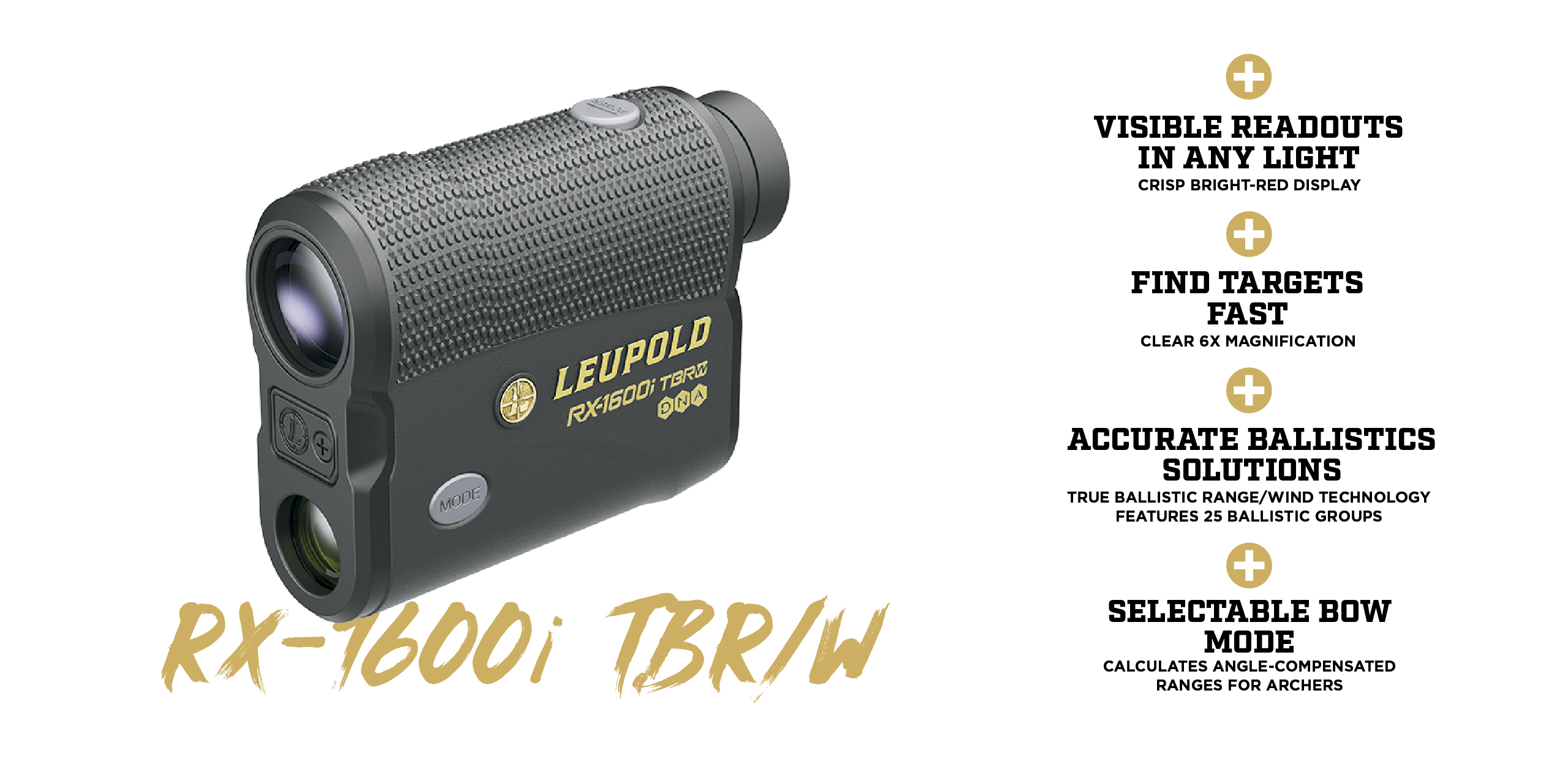 Leupold RX1600i TBR/W Rangefinder, Model 173805