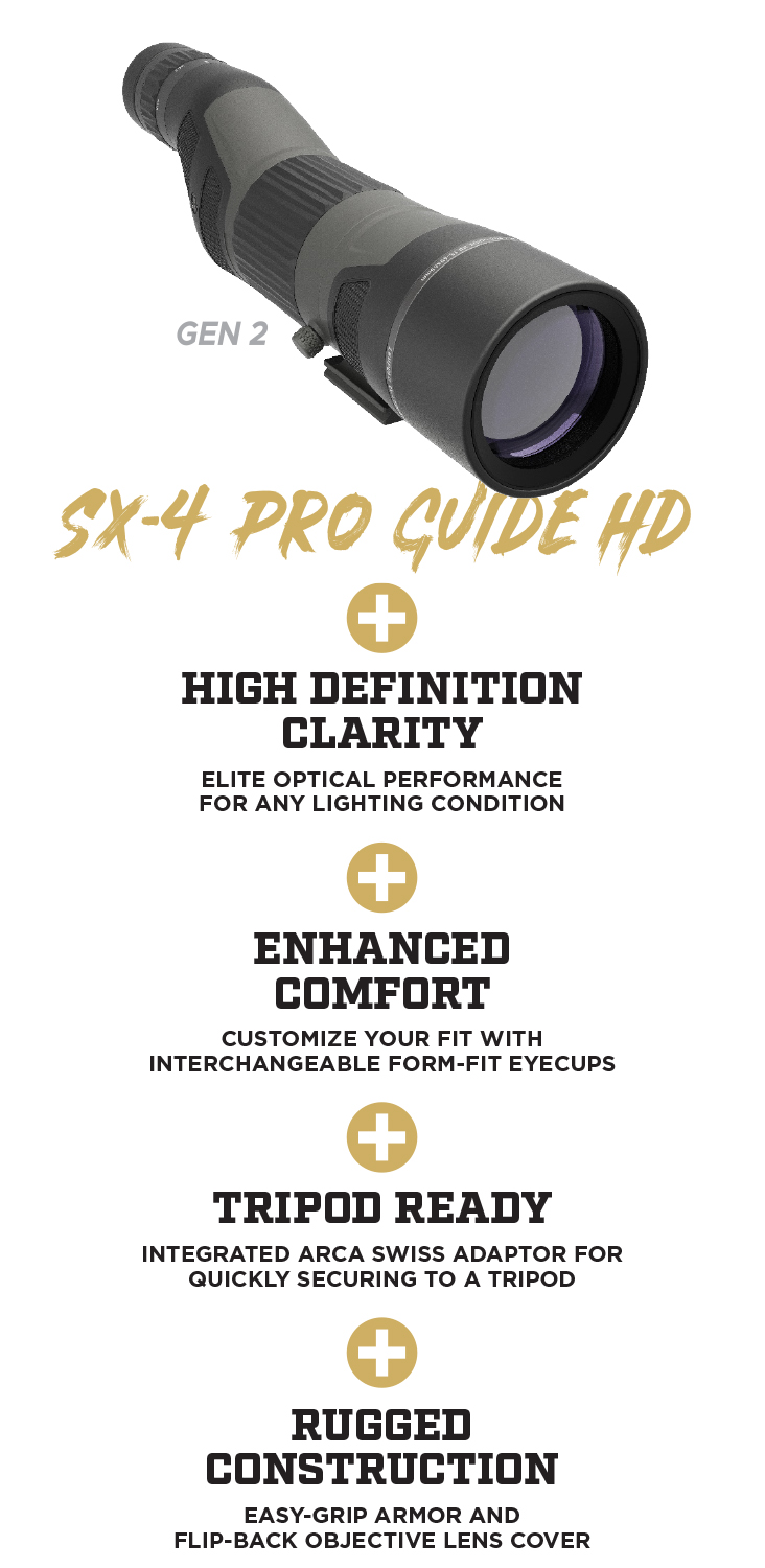 leupold sx-4 pro guide hd gen 2 spotting scope features